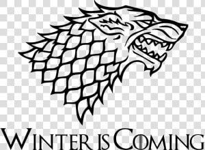 Winter Is Coming Transparent Image   Game Of Thrones Winter Is Coming Vector  HD Png Download