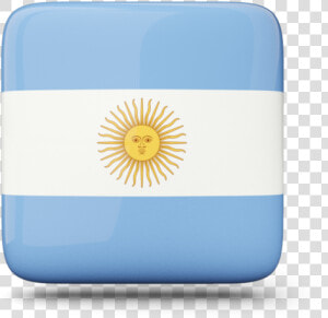 Glossy Square Icon   Argentinian Flag Square Png  Transparent Png