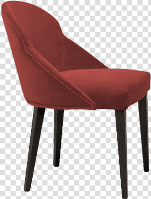 Adele Side Chair Red   Chair Png From Side  Transparent Png