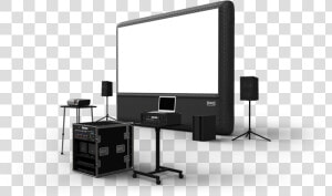 Packages Include Airscreen  Control Console  Hd Projector   Outdoor Projector Big Screen  HD Png Download