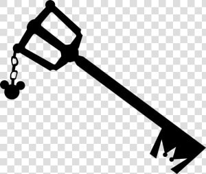 Kingdom Hearts Silhouette At Getdrawings   Kingdom Hearts Keyblade Png  Transparent Png