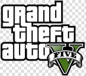 Grand Theft Auto V   Grand Theft Auto V Logo  HD Png Download