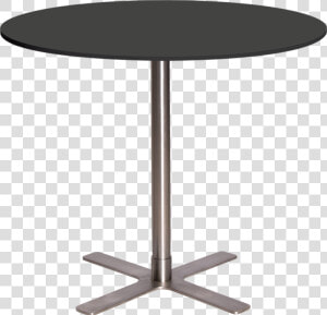 Compact Cafe Table   Transit Table Black Mad  HD Png Download