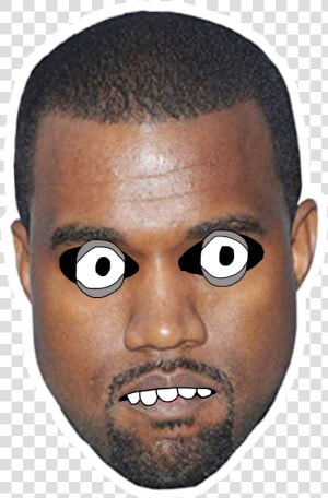  kanyewest  kanye   Kanye West Head  HD Png Download