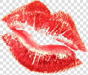 Lips Png Clipart   Red Kiss Lips Png  Transparent Png