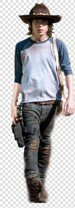 Transparent Dead Png   Carl Grimes The Walking Dead Png  Png Download