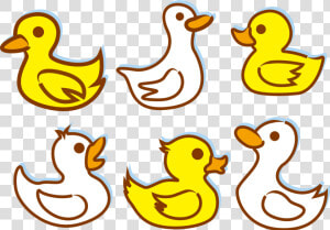 Duck Clipart Simple   Simple Duckling Clip Art  HD Png Download