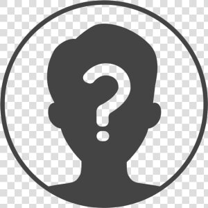 Unknown Person Icon Png  Transparent Png