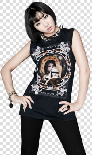 Minzy 2ne1 Png Render By Gajmeditions d6fsno5  Transparent Png