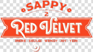  redvelvet  redvelvetlogo  logo  sappy  sappyrv   Calligraphy  HD Png Download