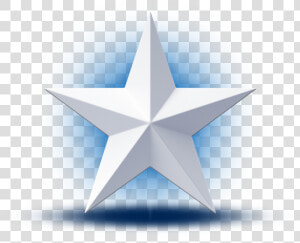 3d White Benefit Star Featuredcontent   3d White Star Png  Transparent Png