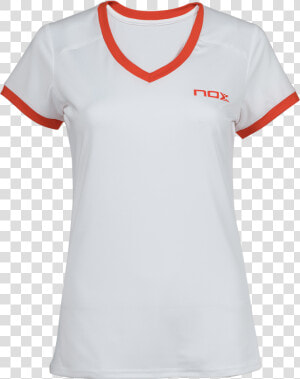 Camiseta Pádel Mujer Team Blanca   Active Shirt  HD Png Download