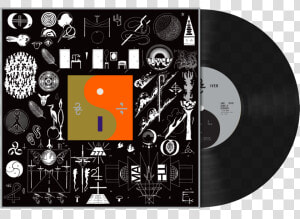 Record Sleeve And Vinyl Record   Bon Iver 22 A Million  HD Png Download