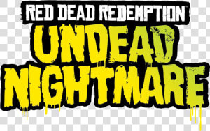 Image Illustrative De L Article Red Dead Redemption   Rdr Undead Nightmare Logo  HD Png Download