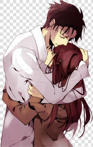 Okabe And Kurisu Art  HD Png Download