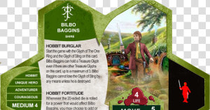 Hobbit Heroscape Cards  HD Png Download