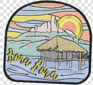 Bora Bora Sticker Patch   Bora Bora Patch  HD Png Download