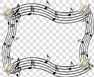 Transparent Notas Musicales De Colores Png   Transparent Background Music Border  Png Download