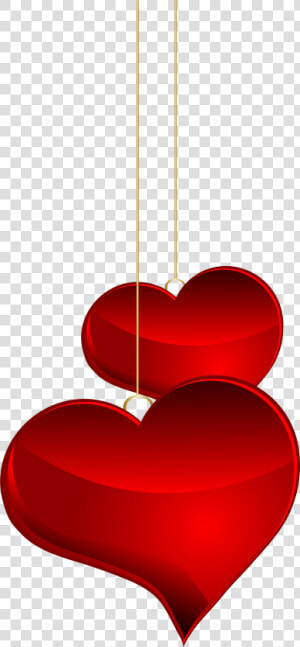 Hanging Hearts Png Clipart   Png Download   Hanging Hearts Transparent  Png Download