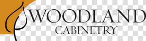 Affordable Custom   Woodland Cabinetry Logo  HD Png Download