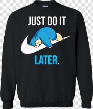 Tt0163 Pokemon Nike Just Do It Later Sweatshirt   Sweatshirt  HD Png Download