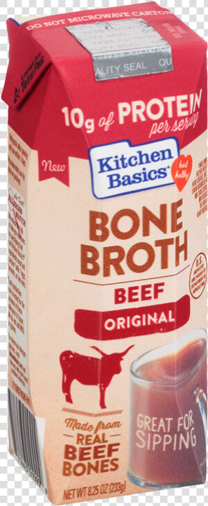 Kitchens Basics amp reg Original Beef Bone Broth   Kitchen Basics Beef Bone Broth  HD Png Download