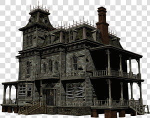 Haunted House   Haunted House No Background  HD Png Download