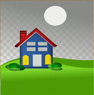 Transparent Home Clipart Png   Rumah Dengan Cerobong Asap  Png Download