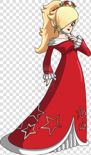 Super Mario 3d World Fire Rosalina  HD Png Download