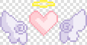  pixel  angel  heart  love   Real Madrid Logo Pixel Art  HD Png Download