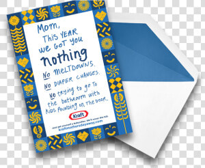 Kraft Will Reimburse You If You Hire A Babysitter On   Kraft Mothers Day Babysitter  HD Png Download