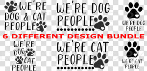 We Re Dog And Cat People Clipart Png   Dog Licks  Transparent Png