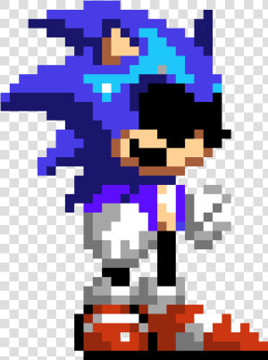 Sonic 3 And Knuckles Sonic Sprite   Sonic 3 Sonic Sprite  HD Png Download