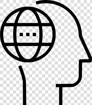 Thinking Icon Png   English As A Second Language Png Logo  Transparent Png