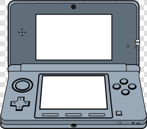 Handheld 3d Game System   Game Console Clipart  HD Png Download