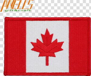 Crafts Red Maple Leaf Leaves Iron On Sew Embroidered   Canadian Flag  HD Png Download