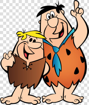 Fred Flintstone And Barney Rubble Png Clip Art Image​   Fred E Barney Flintstones  Transparent Png