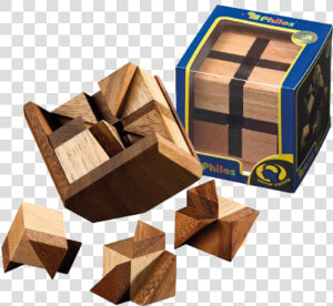 Bermuda Cube   8 Piece Wooden Cube Puzzle Solution  HD Png Download