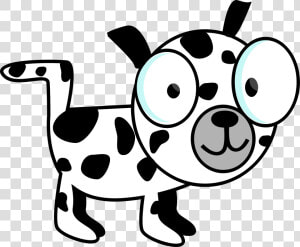 Dalmatian Dawg Clip Arts   Dog Clip Art Black And White  HD Png Download