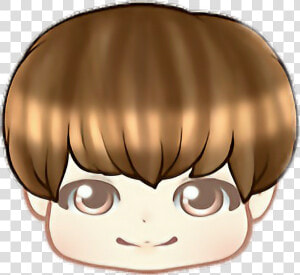  jhope  hoseok  bts  chibi  face  cara   Cara De Jhope En Version Chibi  HD Png Download