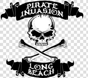 Pirate Invasion Long Beach Logo   Transparent Cartoons   Long Beach Pirate Invasion Logo  HD Png Download