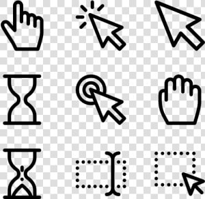 Cursor Lineal   Vector Cursor  HD Png Download