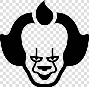 Pennywise Face Png   Transparent Pennywise Icon  Png Download