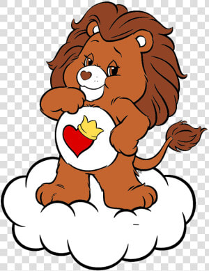 Brave Heart Lion   Brave Heart Care Bear  HD Png Download