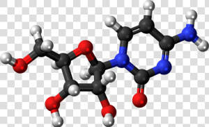 Cytidine 3d Ball   Nucleic Acid 3d Model  HD Png Download