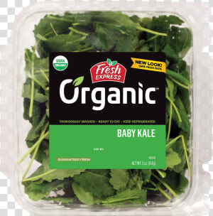 Organic Baby Kale   Fresh Express Organic Baby Kale  HD Png Download