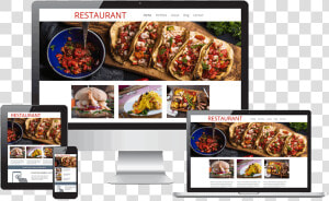 Restaurant Web Design Responsive Web Design   Restaurant Web Design Png  Transparent Png