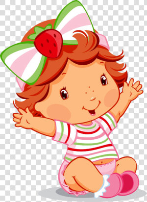 Moranguinho Moranguinho Baby Strawberry Shortcake 06   Baby Strawberry Shortcake  HD Png Download