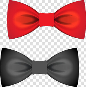 Bow Tie Euclidean Vector Satin Atlas Red   Bow Tie Vector Red  HD Png Download