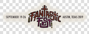 Fantastic Fest Austin 2019  HD Png Download